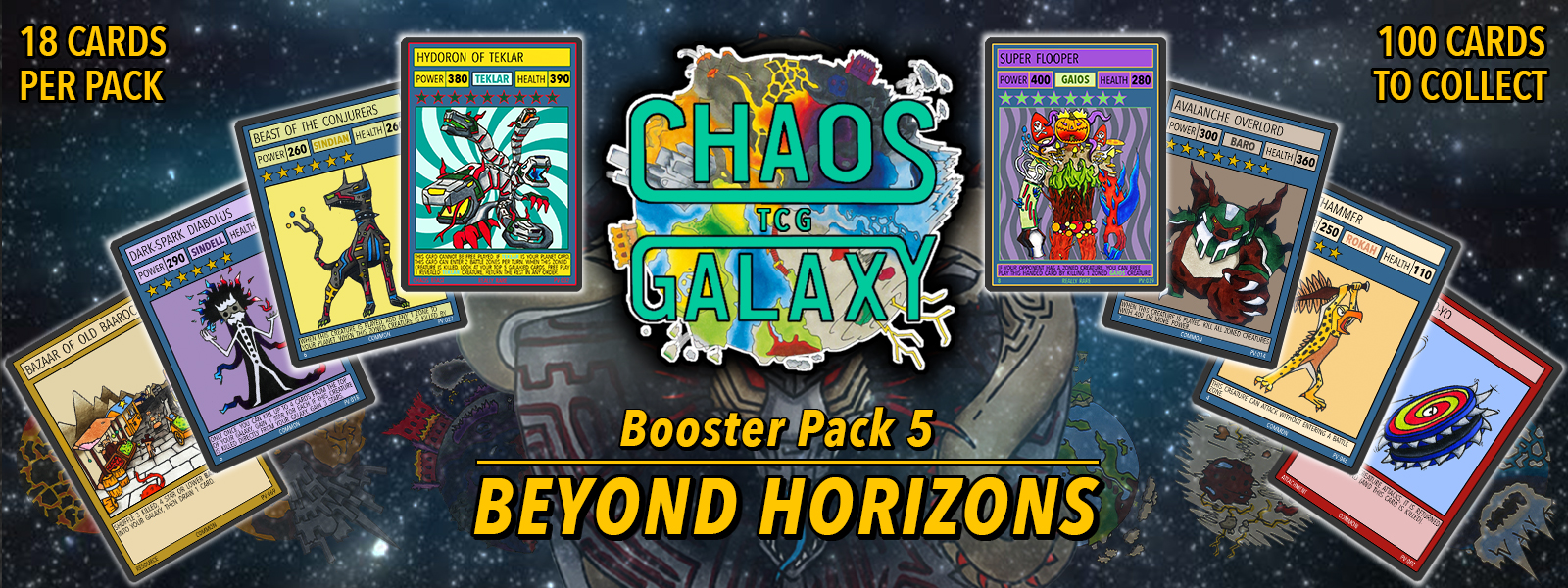 Chaos Galaxy TCG Set 5: Beyond Horizons
