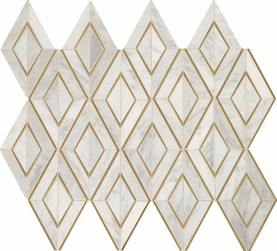 Lavaliere - First Snow Elegance/Brass