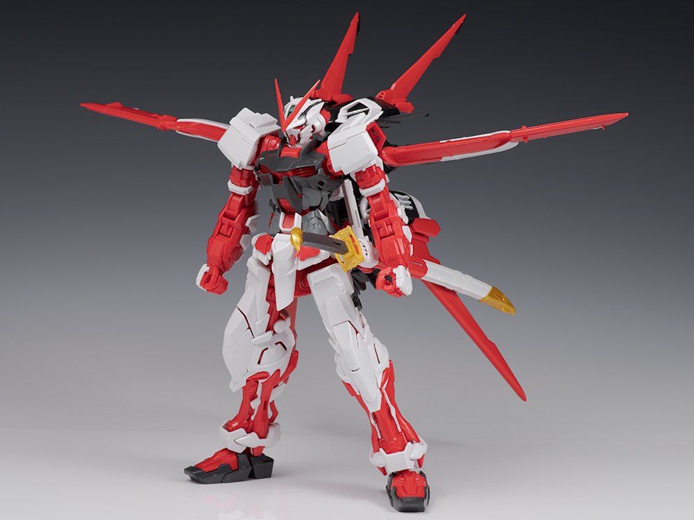 MG ガンダムアストレイレッドフレーム フライトユニット レビュー