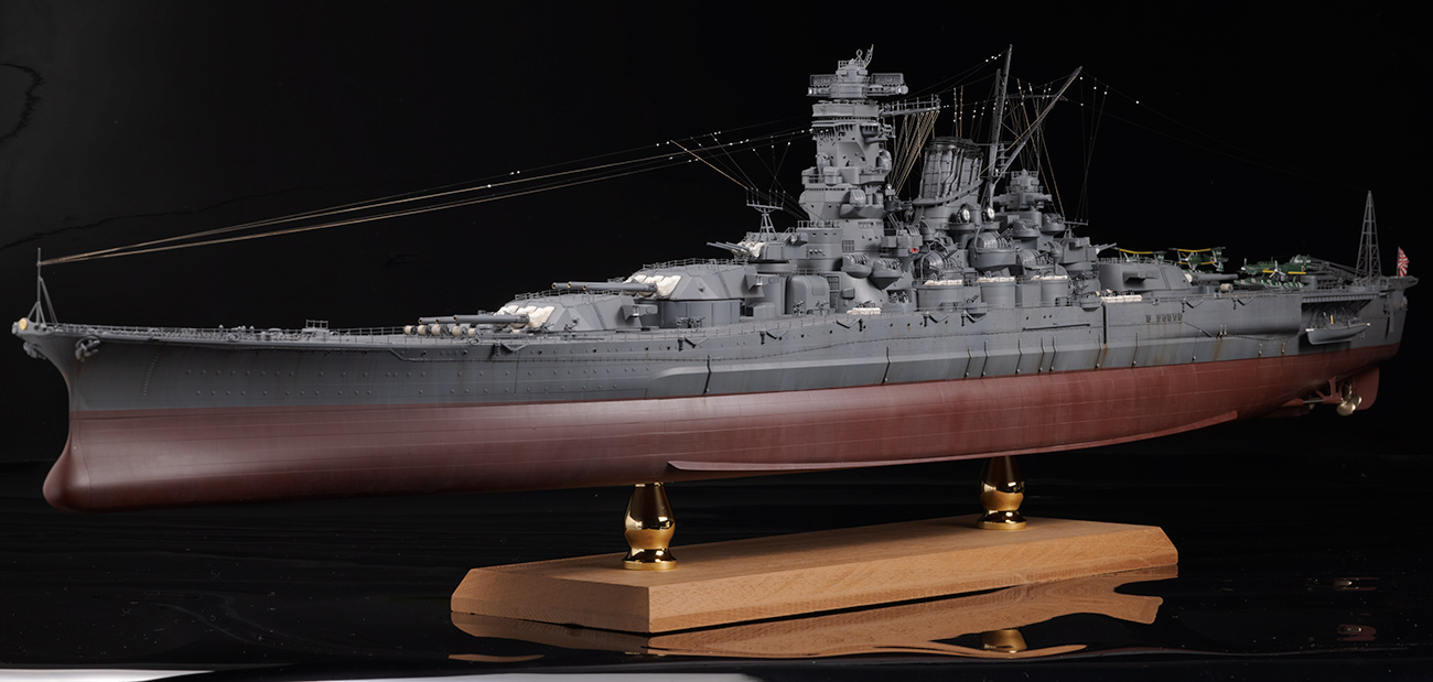 タミヤ 1/350 武蔵 完成編