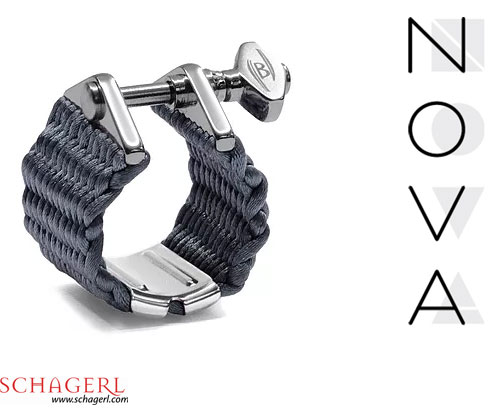 Bambu NOVA Ligature for Alto Sax HR, black buy from schagerl.com