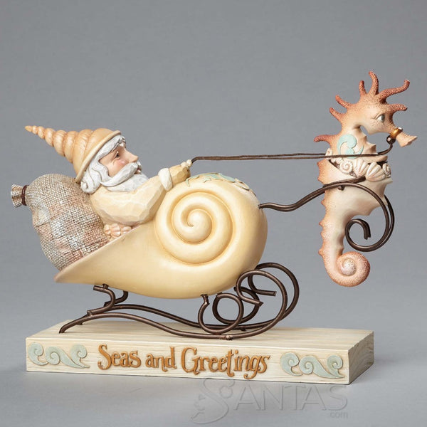 Jim Shore Santa with Puppy Faithful Friends 4022918 | santas.com