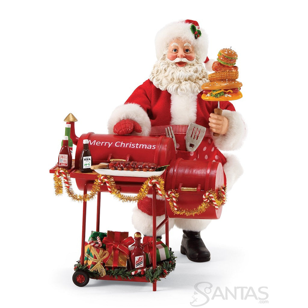 Smokin' Hot BBQ Dept 56 Possible Dreams Santa 4057100 | santas.com