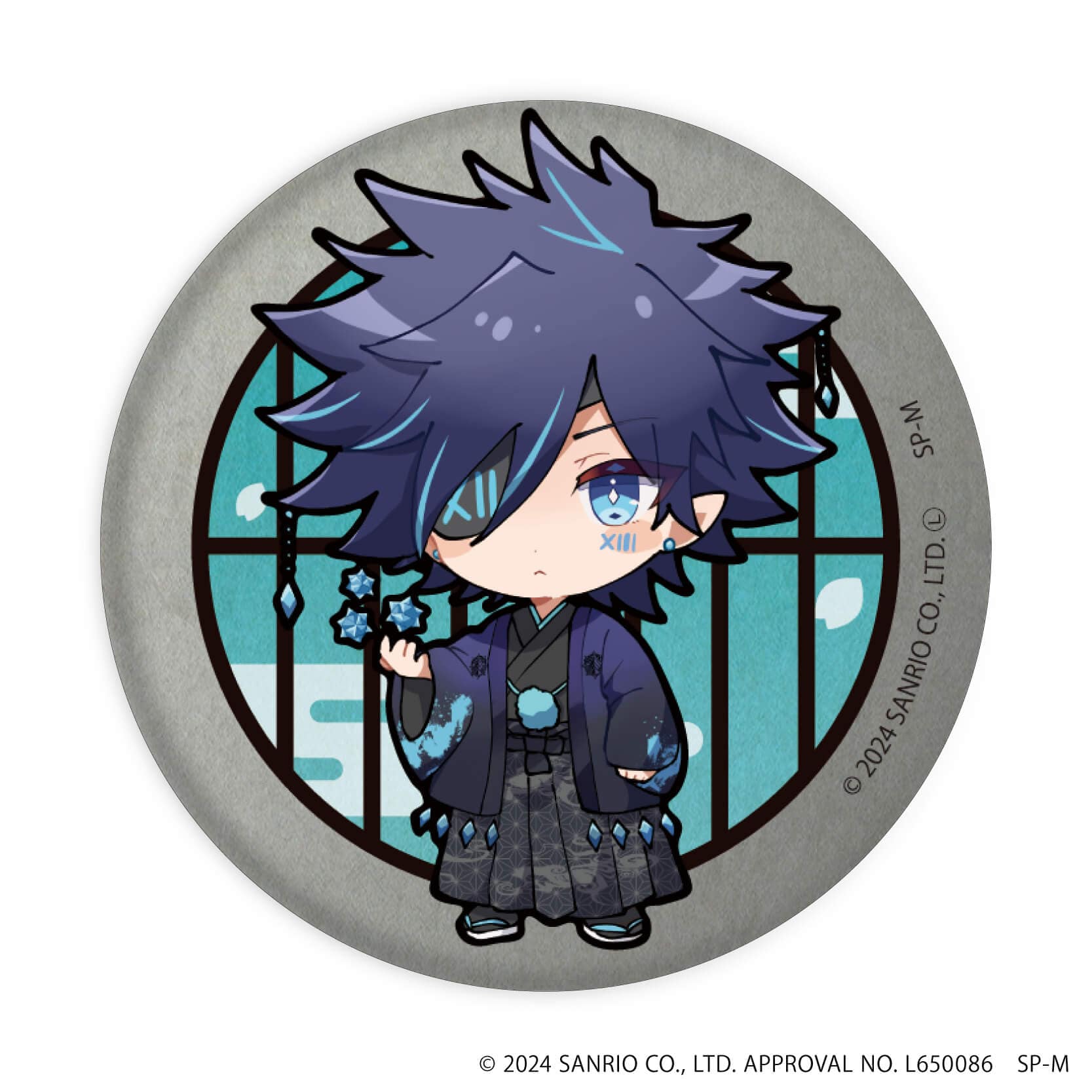 SHOW BY ROCK!!｜缶バッジ「SHOW BY ROCK!!」45/和服ver. ブラインド(9