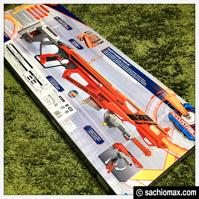 NERF/ナーフ】アキュストライク ラプターストライク-レビュー
