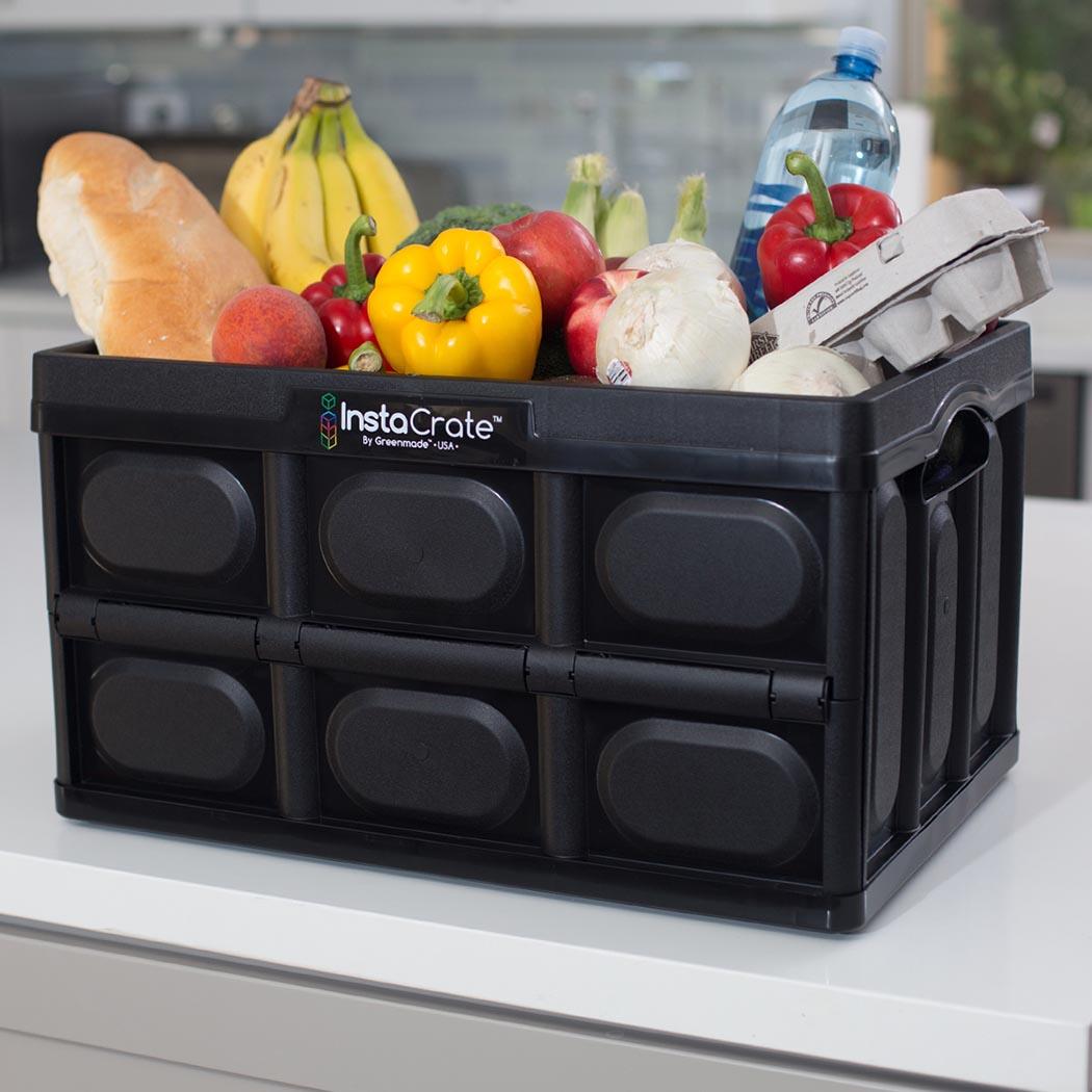 InstaCrate - Collapsible Storage Totes - 5 Pack – SafeRacks