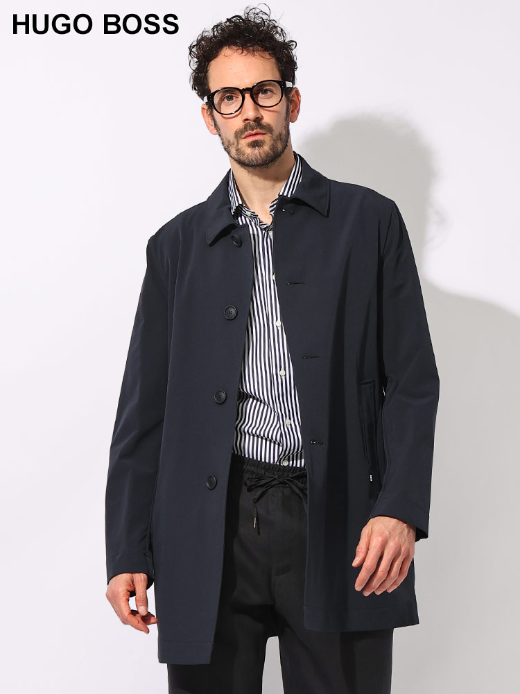 HUGO BOSS (ヒューゴボス) パッカブル ストレッチ ウォッシャブル 無地