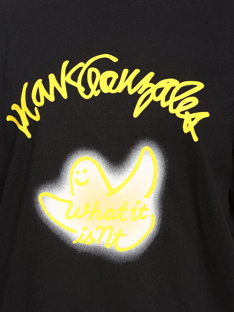 Mark Gonzales (マークゴンザレス) ぼかしゴンバト クルーネック 半袖