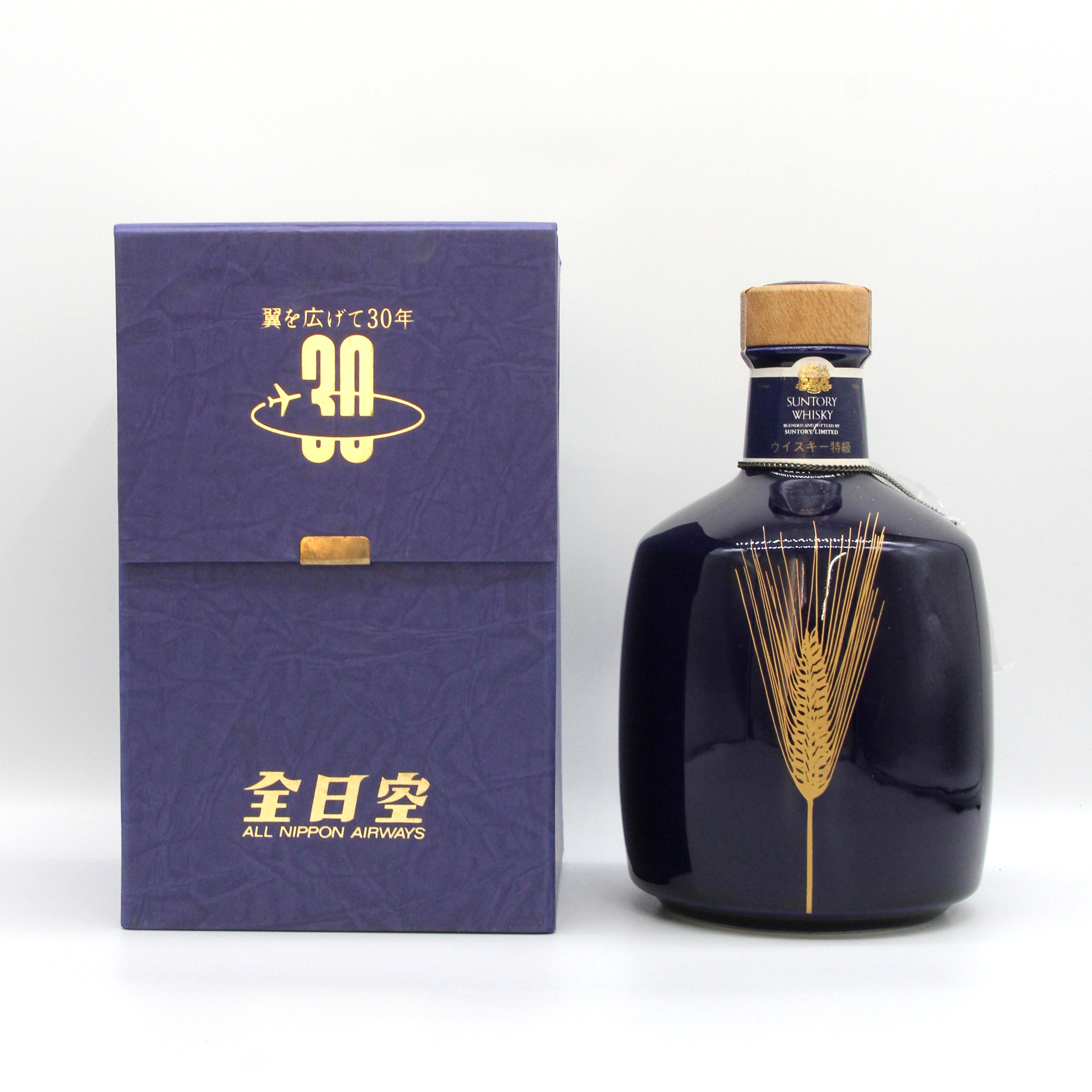 サントリー ウイスキー 全日空30周年1982記念 陶器ボトル 43% 760ml 箱