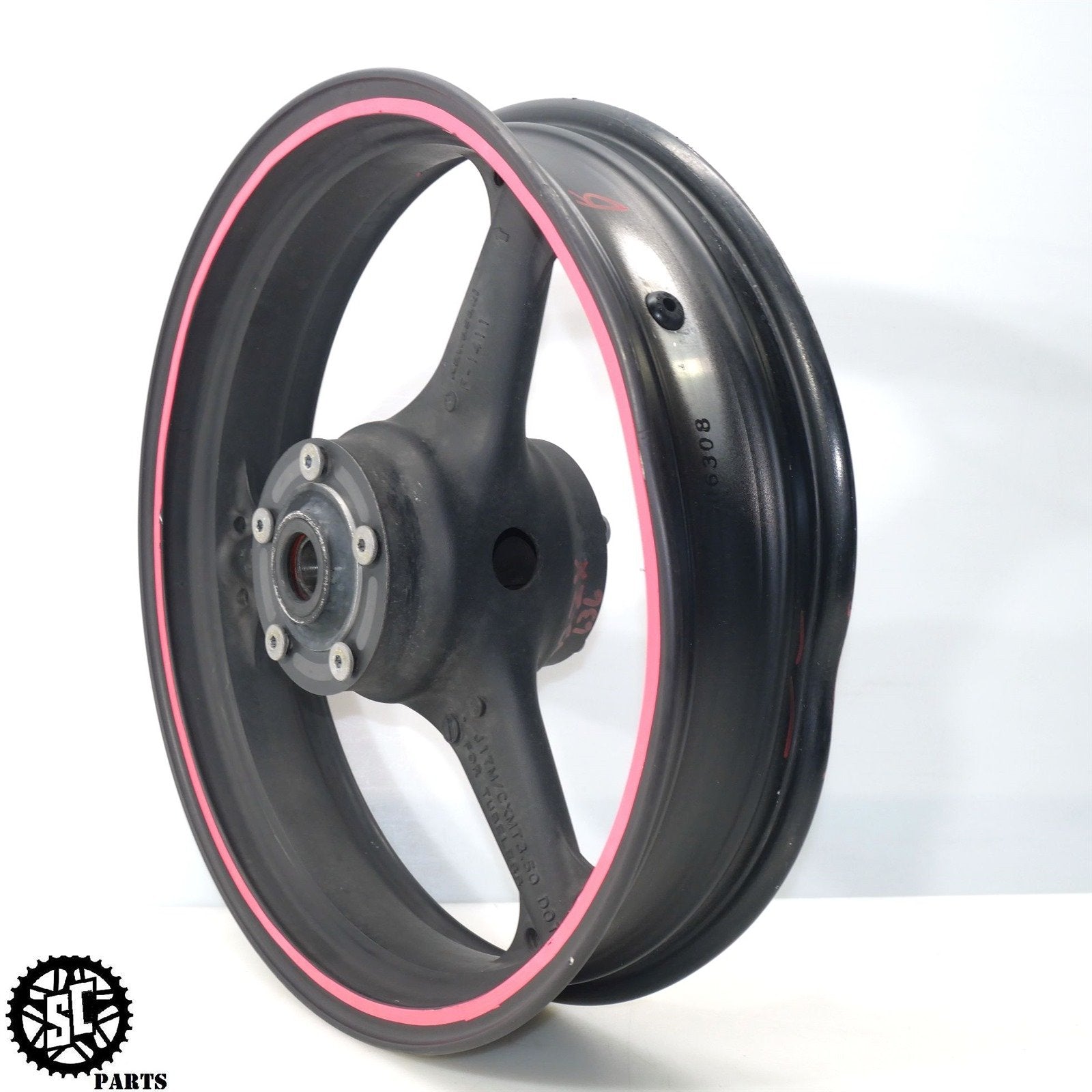 03 04 2003 KAWASAKI NINJA ZX6R 636 FRONT WHEEL SB K07