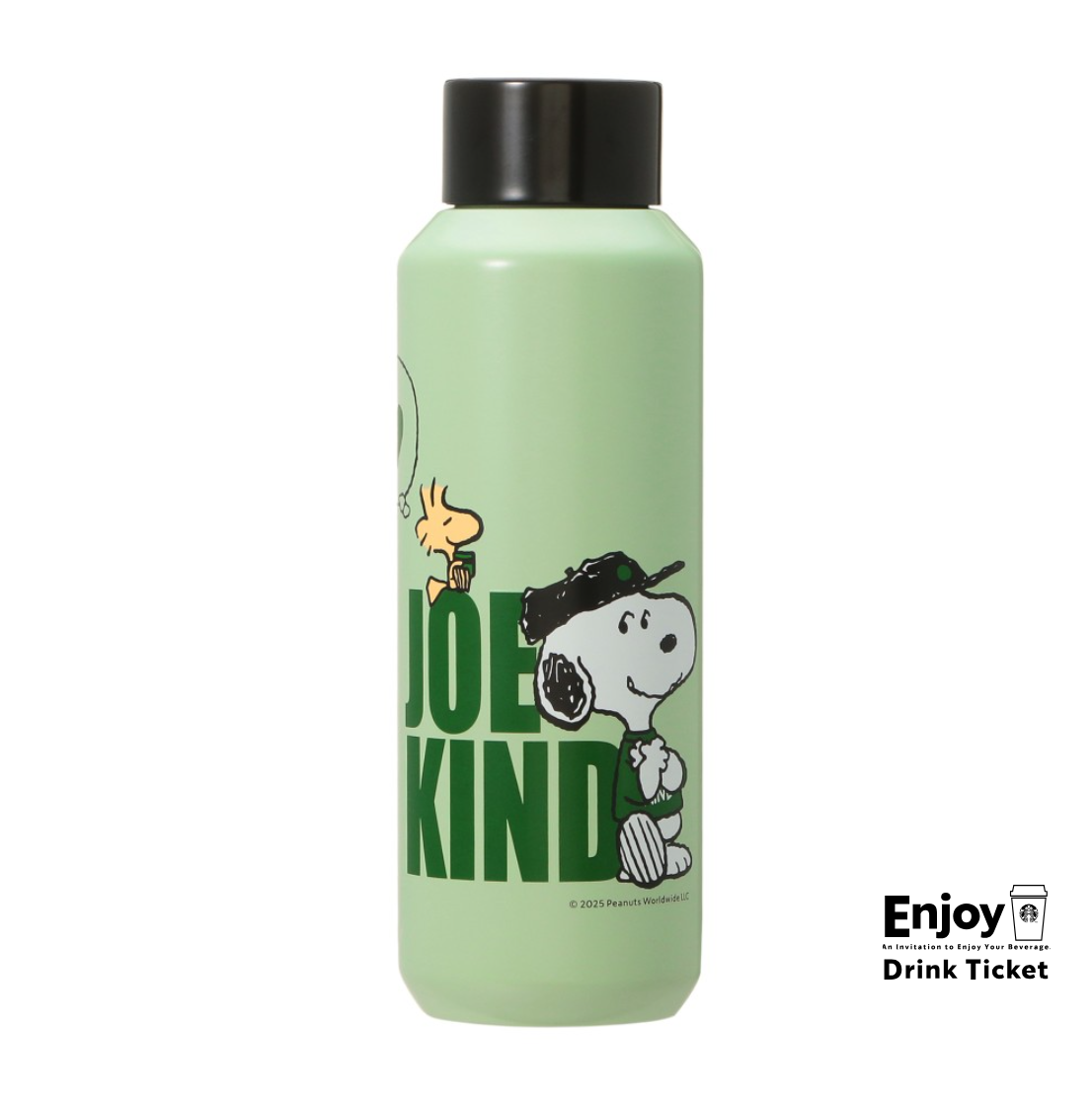 3月25日発売】スタバ『PEANUTS ステンレスボトル グリーン 473ml