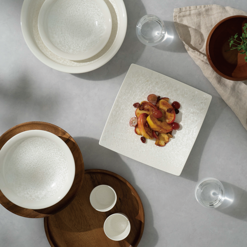 超希少 超希少 ペアプレート 和食器 花柄 大サイズスクエアプレート