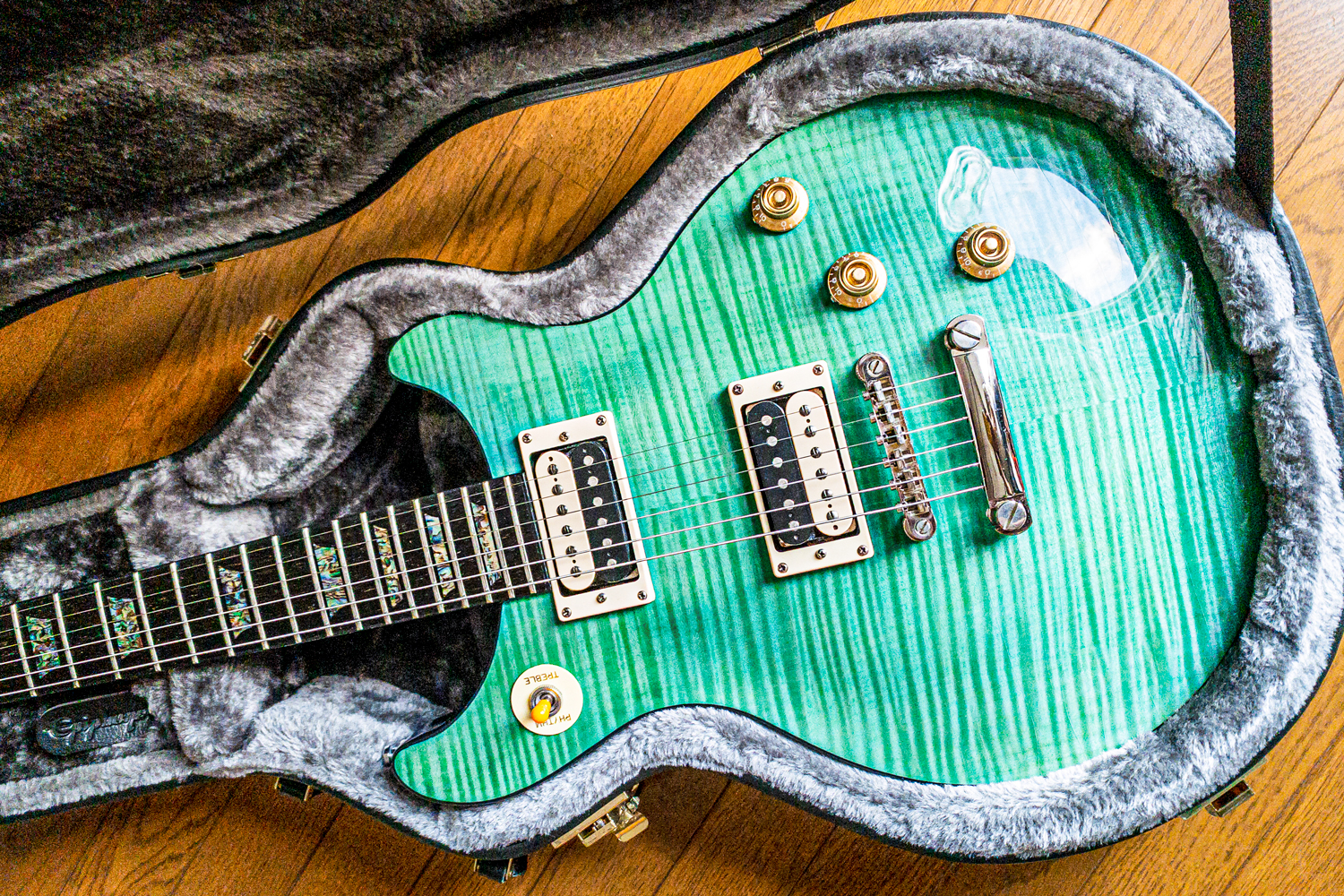 Epiphone Limited Edition Tak Matsumoto DC Standard Aqua Blue – Jin