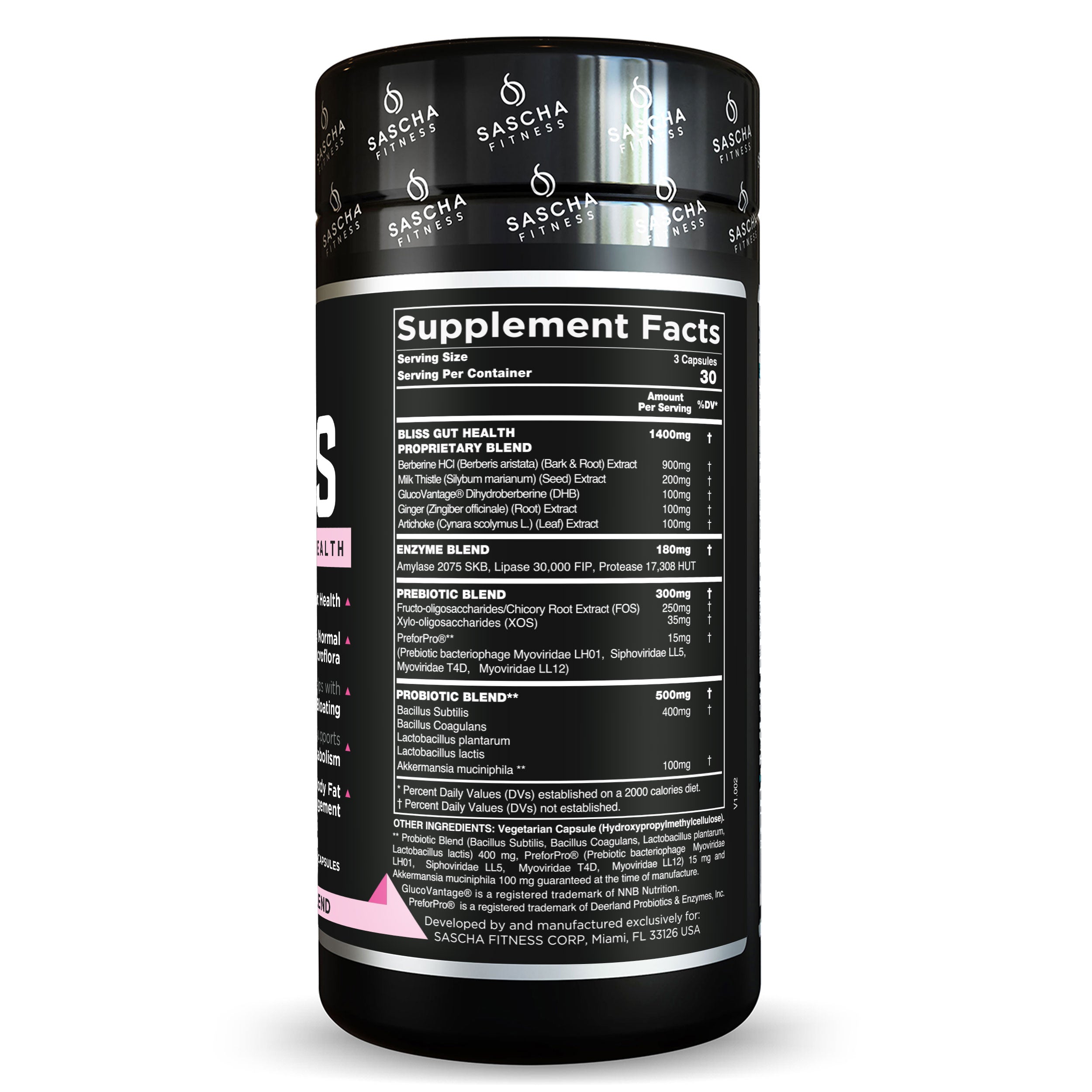 Bliss Gut And Digestive Health – SaschaFitness