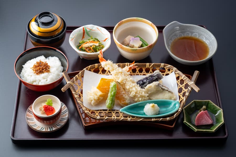 天ぷら御膳 - 京都の和食レストラン｜智積院茶寮 桔梗