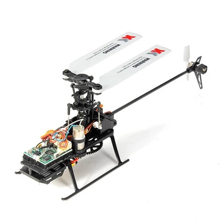 2021 XK Falcon RC Helicopter RTF K100, 6CH Flybarless Mini Heli