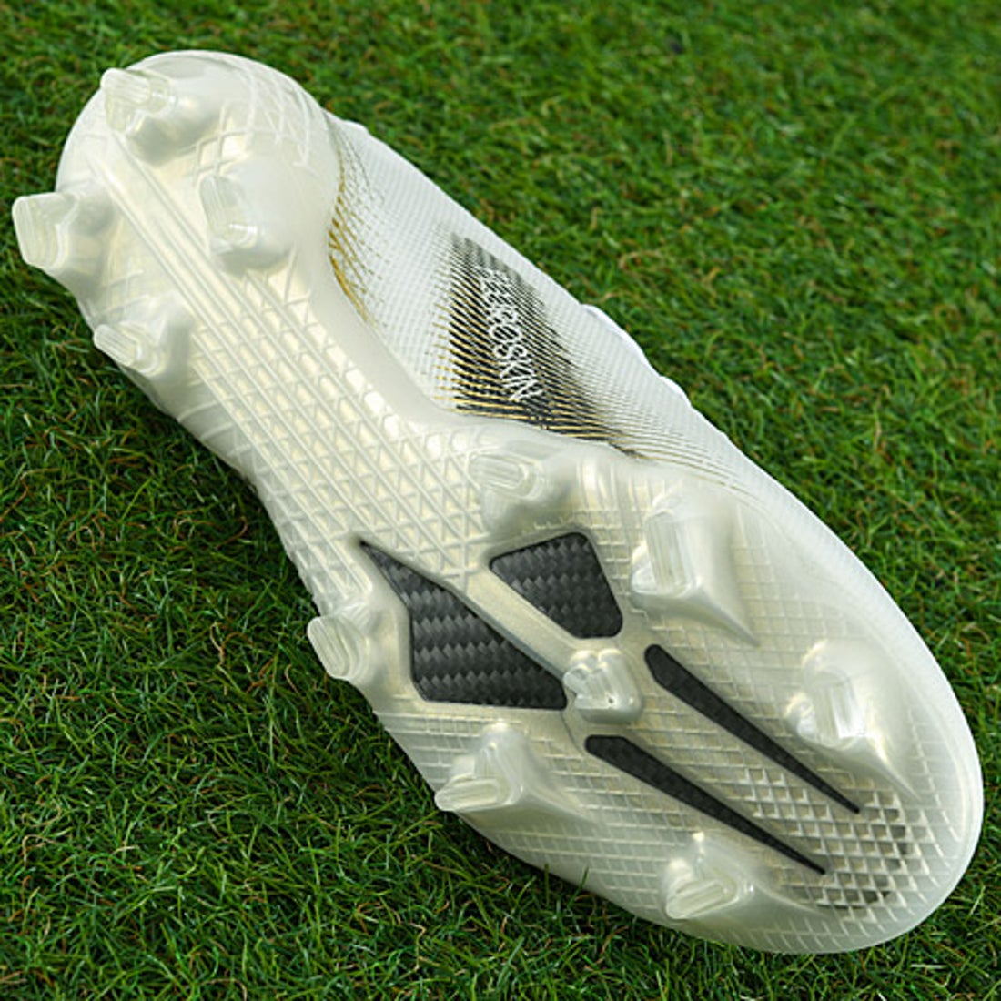 adidas アディダス エックス ゴースト.1 FG(ホワイト×ゴールド) EG8258