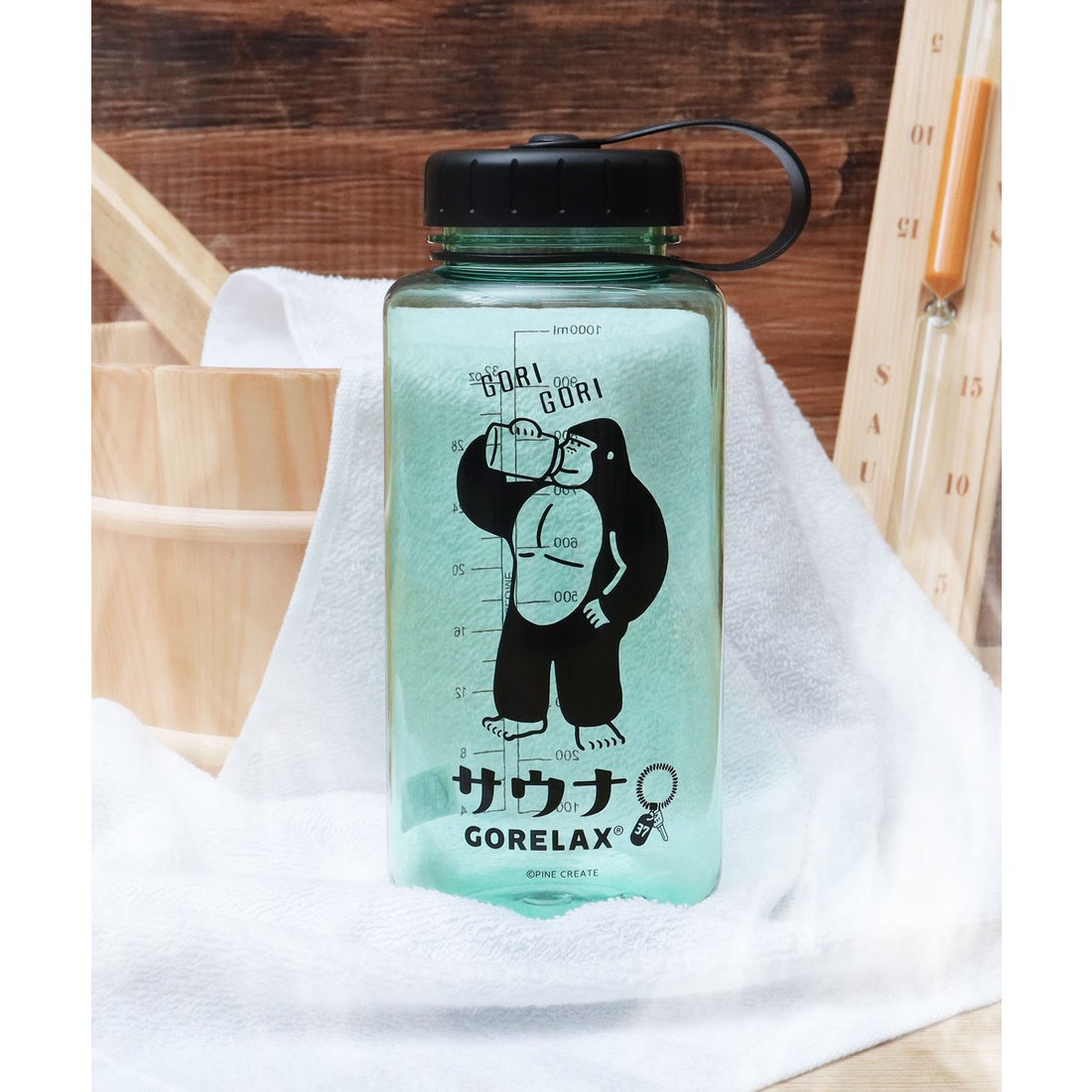 ゴリラックス ごリラックス 水筒 1l ウォーターボトル 1リットル 大