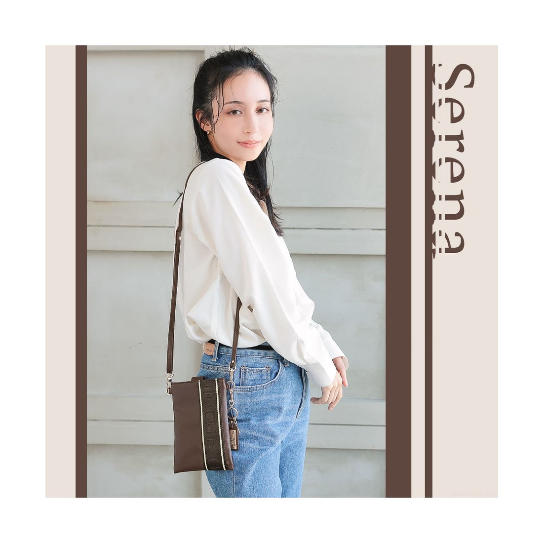 クレリア Clelia スマホポーチ レディース ショルダー スマホ