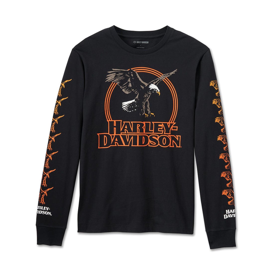 ライジングイーグルロングスリーブTシャツ -ハーレーダビッドソン公式
