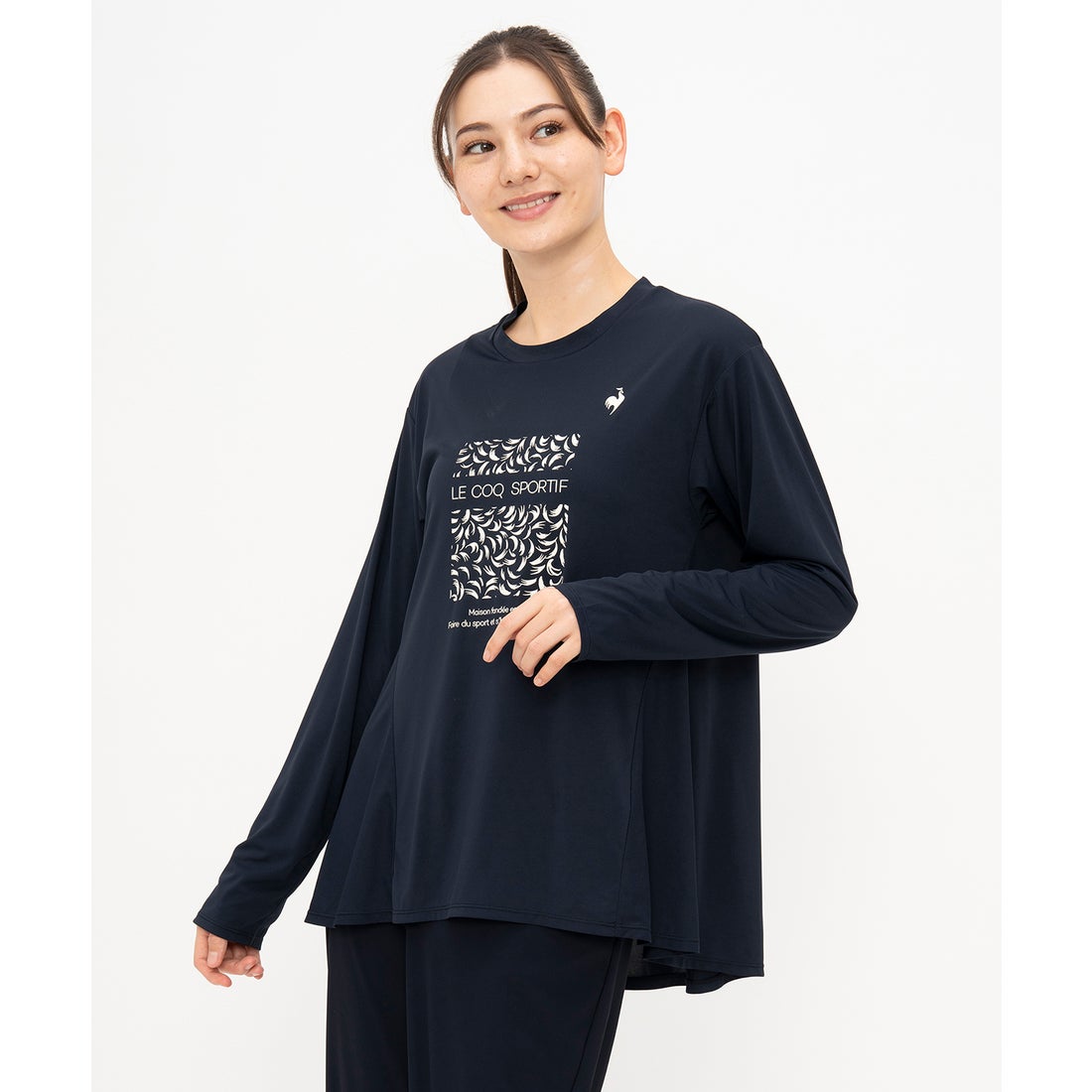 ルコックスポルティフ le coq sportif サンスクリーンNIR長袖Tシャツ