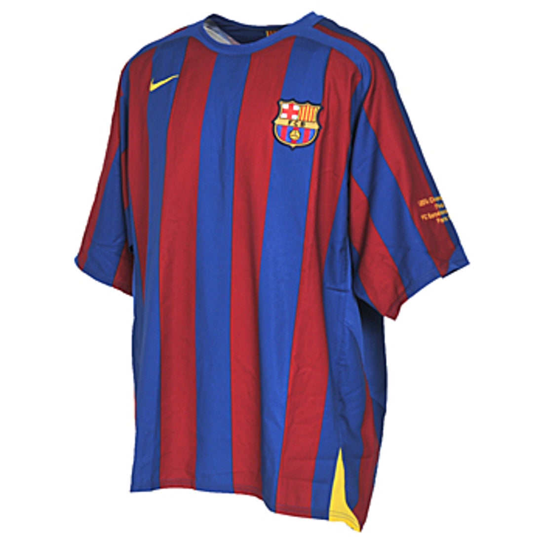 NIKE FCバルセロナ 05/06 ユニフォーム ホーム半袖 2006 CL FINAL 記念