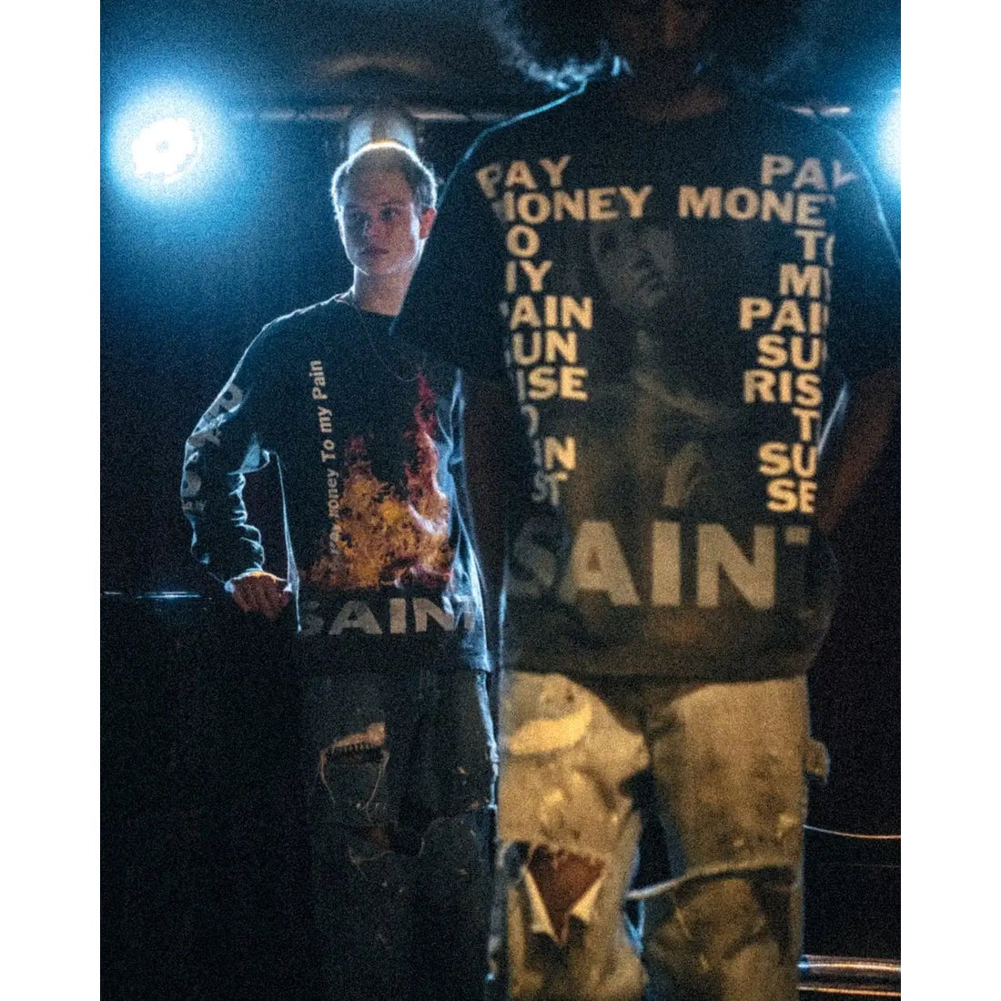 Pay money To my Pain × SAINT Mxxxxxx SR TO SS Short sleeve T-shirt