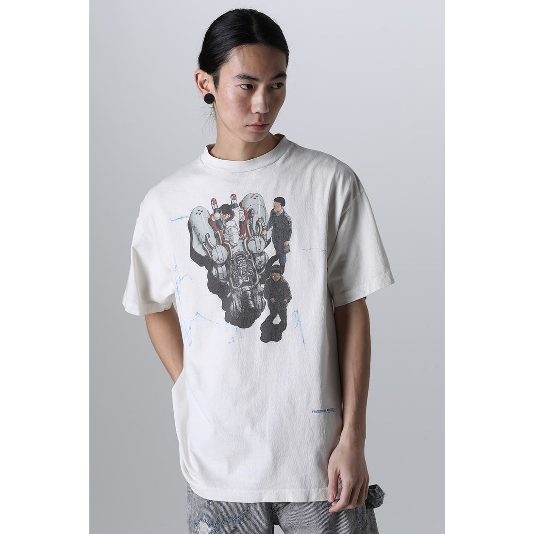FREEDOM × SAINT Mxxxxxx BIKE Short sleeve T-shirt 通販 大阪/京都