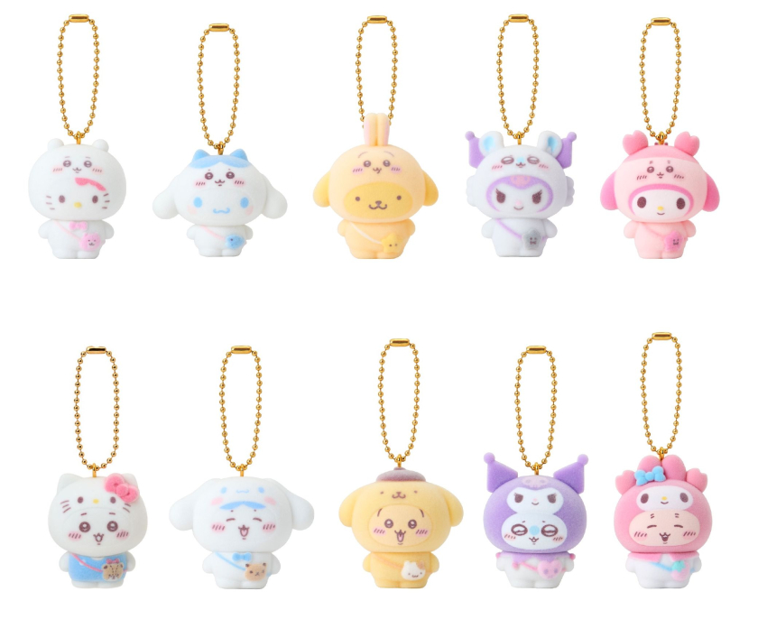 ちいかわ＆キティ、ハチワレ＆シナモン、古本屋＆マイメロディが