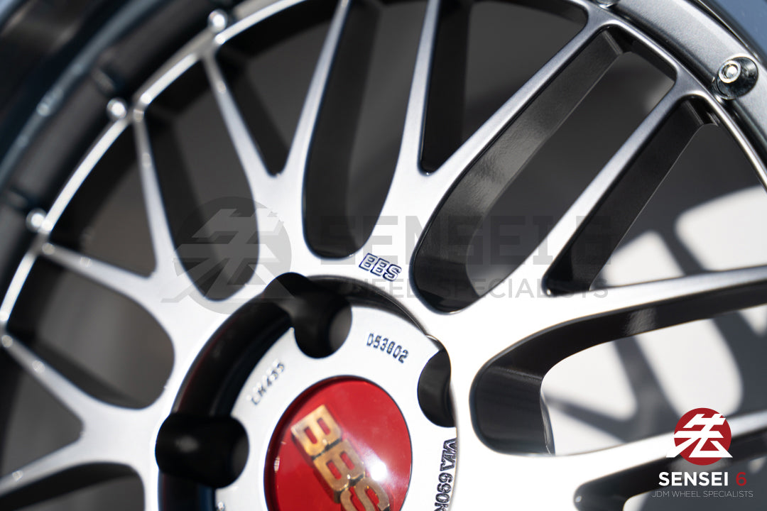 BBS LM / 19x9.5 +22, 19x11 +37 / 5x120 / Diamond Black – Sensei 6