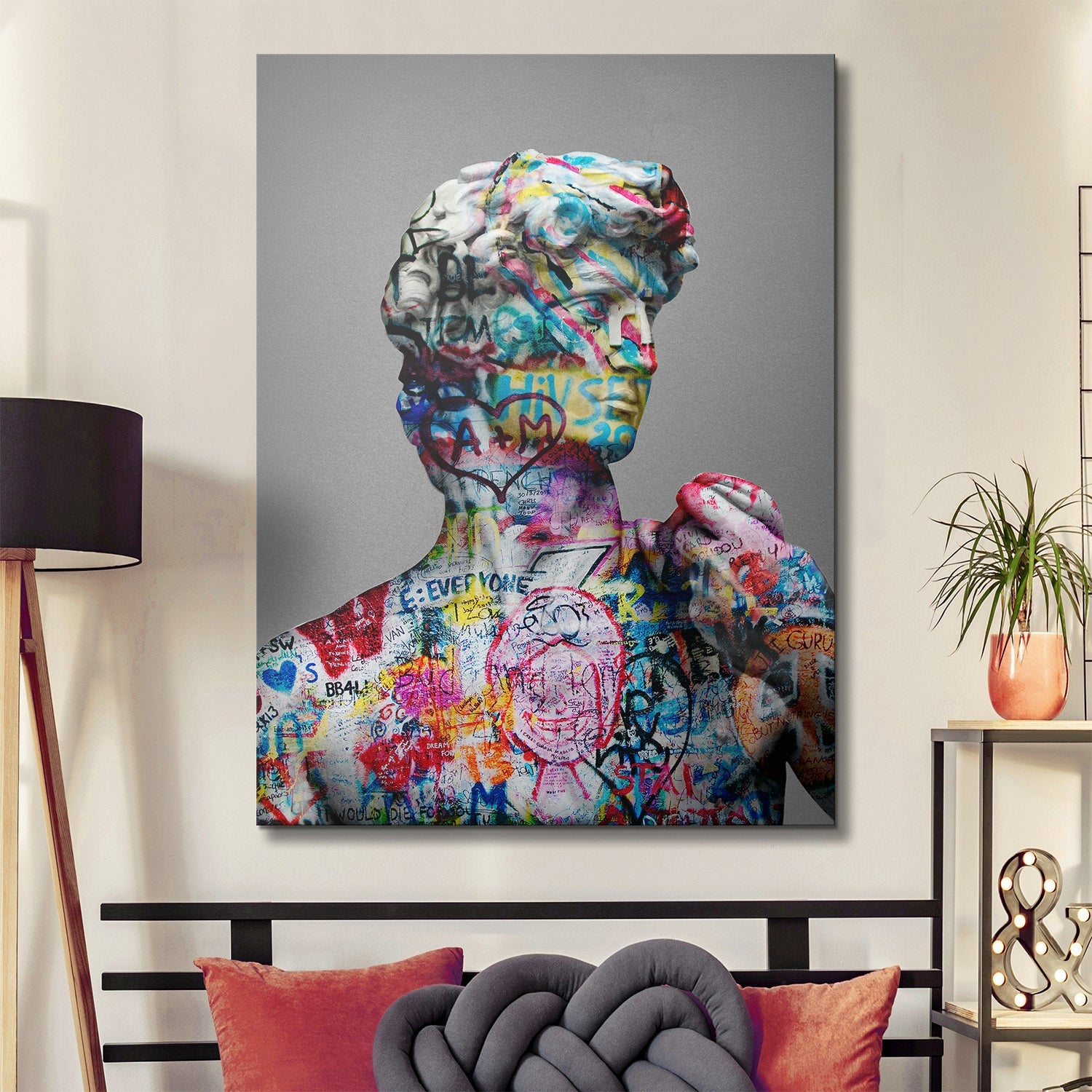 David Vandal | Graffiti Canvas Art | Seembols