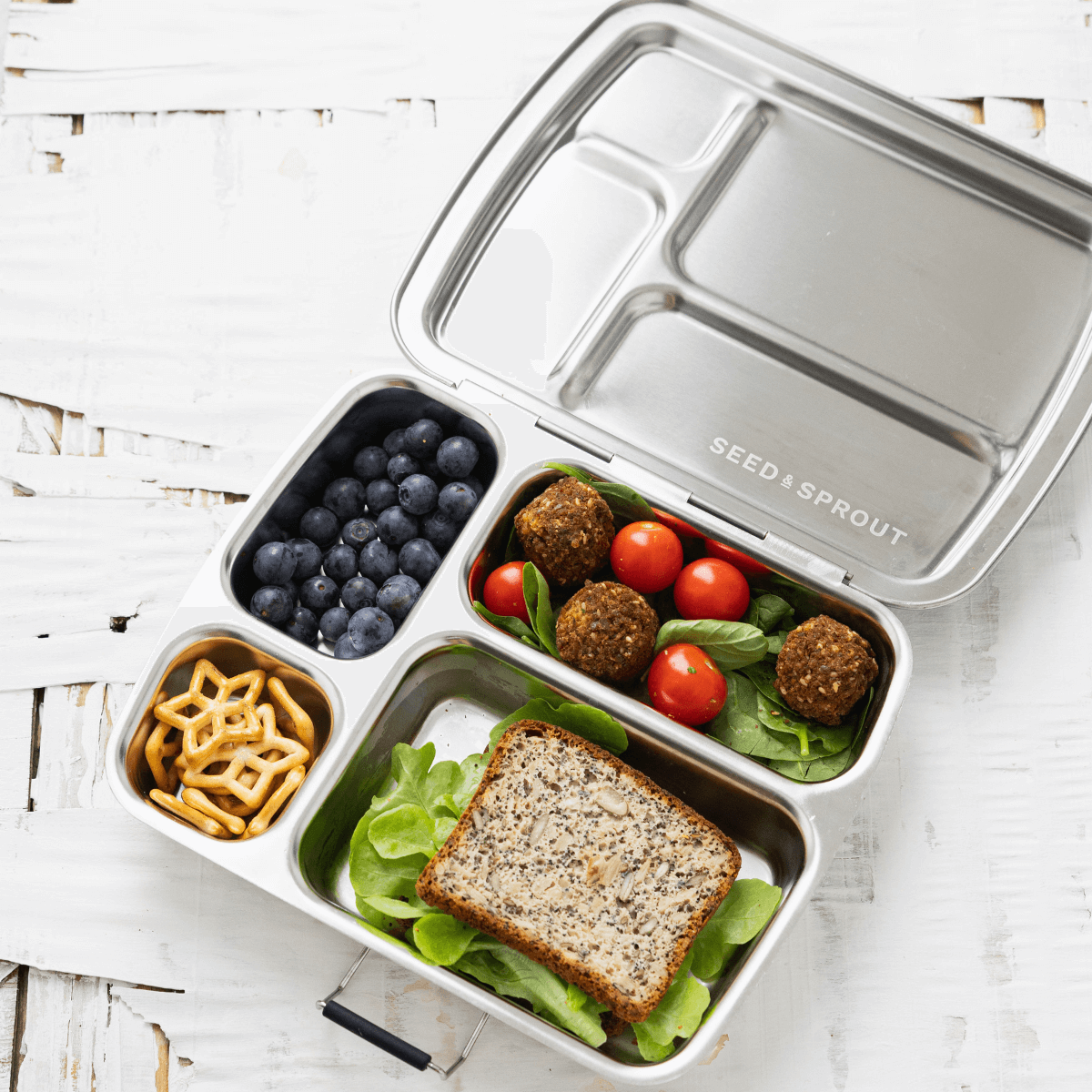 CrunchBox™ Stainless Steel Lunch Box | The Last Bento Box You'll Buy