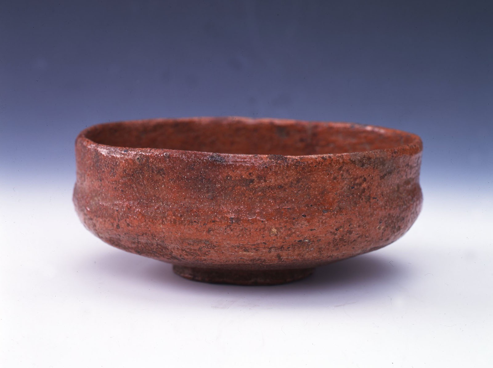 茶道具 神懸焼 馬盥形 お茶碗 明治時代初期 楽焼 骨董品、美術