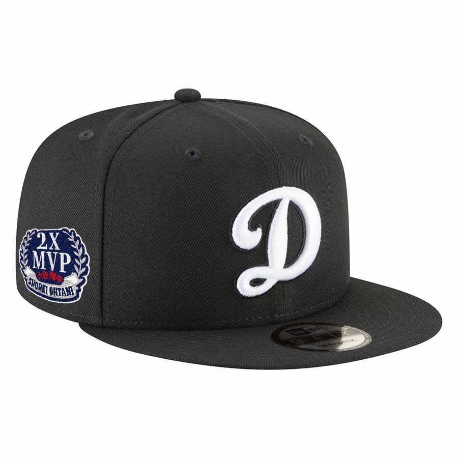 MLB 大谷翔平 ドジャース キャップ 2x MVPパッチ Dロゴ 9FIFTY