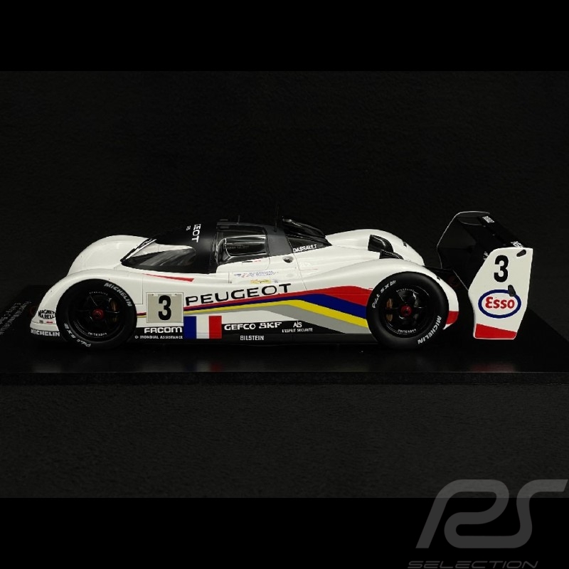 Peugeot 905 Evo 1B n° 3 24h Le Mans 1993 Peugeot Talbot Sport 1/18