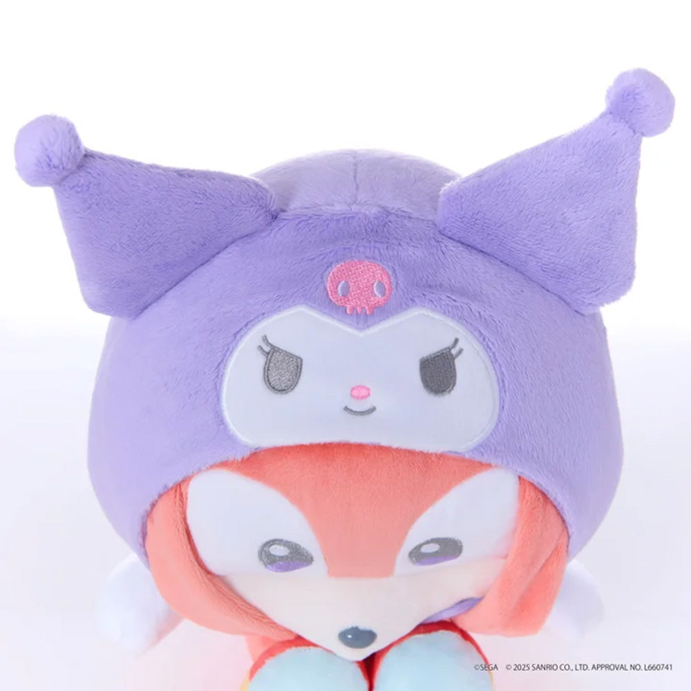 SONIC & FRIENDS Sanrio characters ぬいぐるみM ナックルズ × クロミ