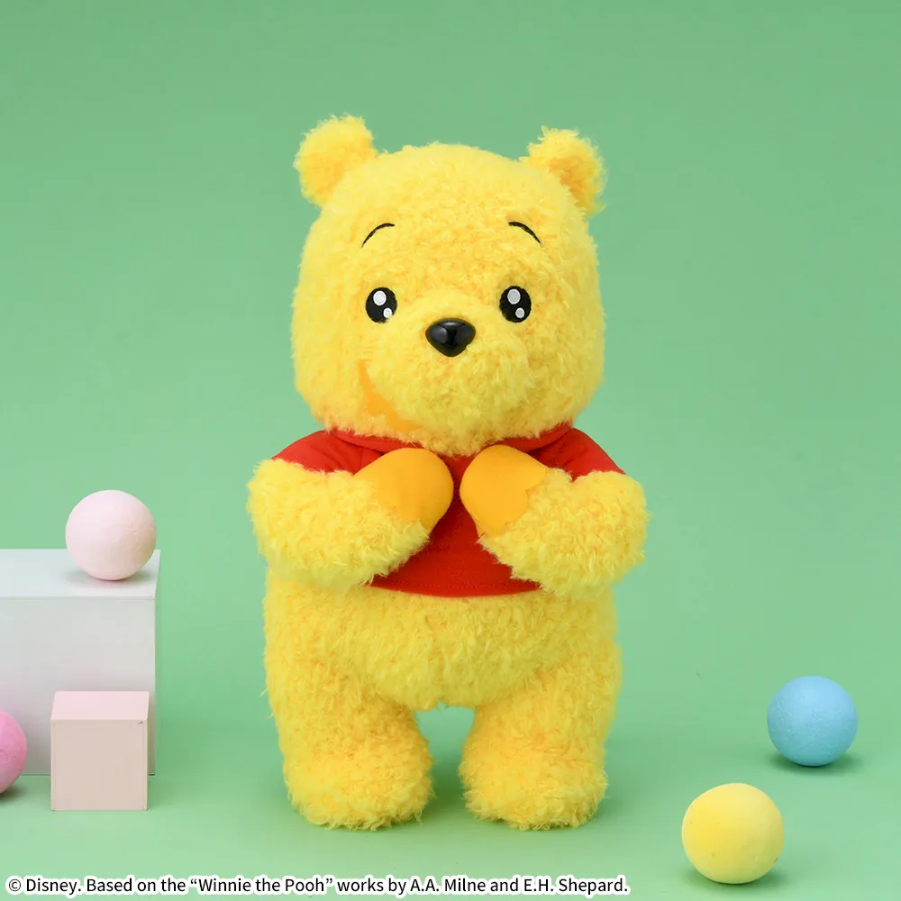 くまのプーさん Lぬいぐるみ はちみつ大好き！Ver.｜プライズ・くじ