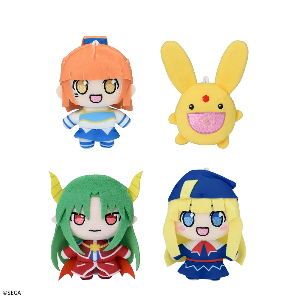 ぷよぷよ マスコット “アルル&カーバンクル&サタン&ウィッチ