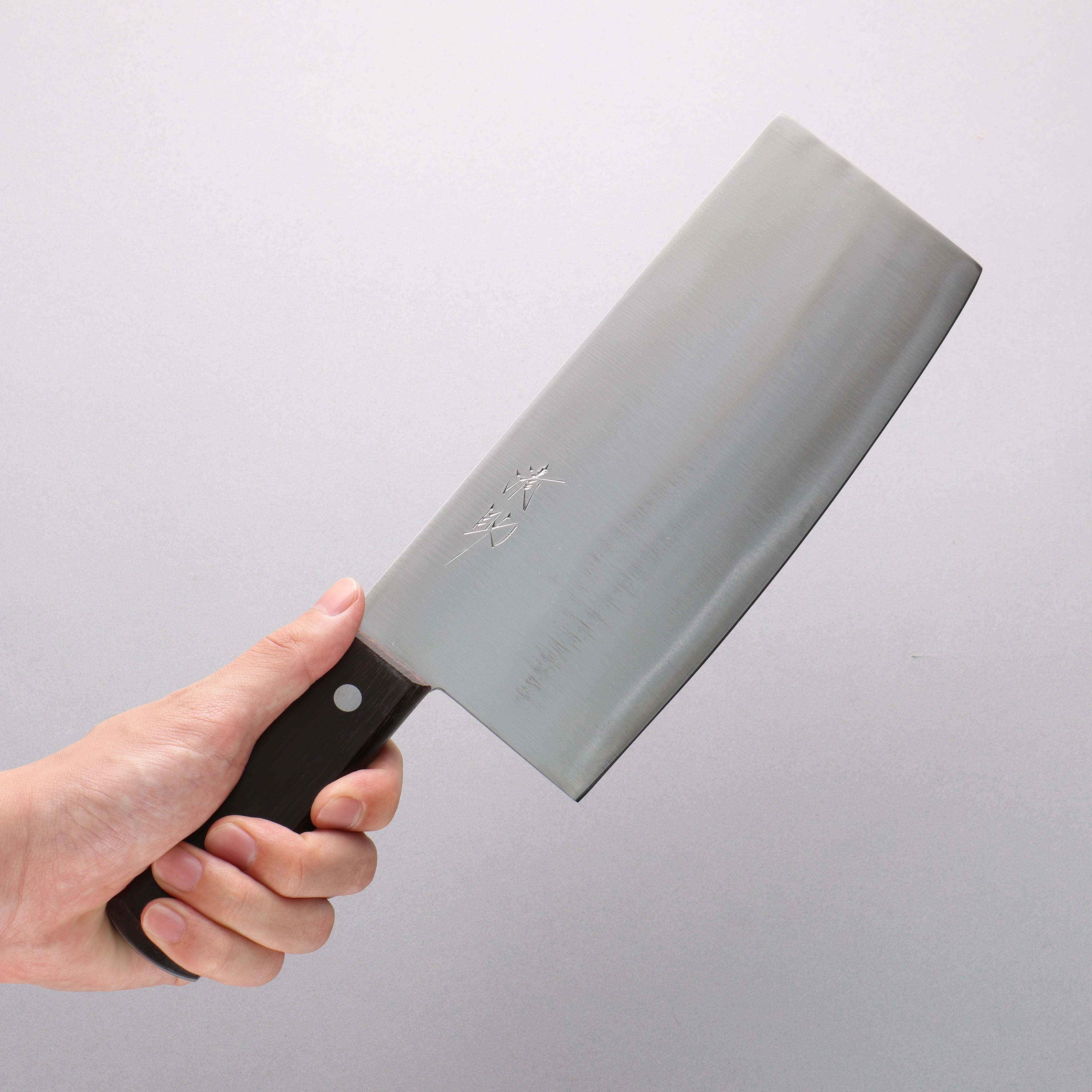 清助 全鋼 中華包丁 220mm 紫檀柄 – 清助刃物 Japan