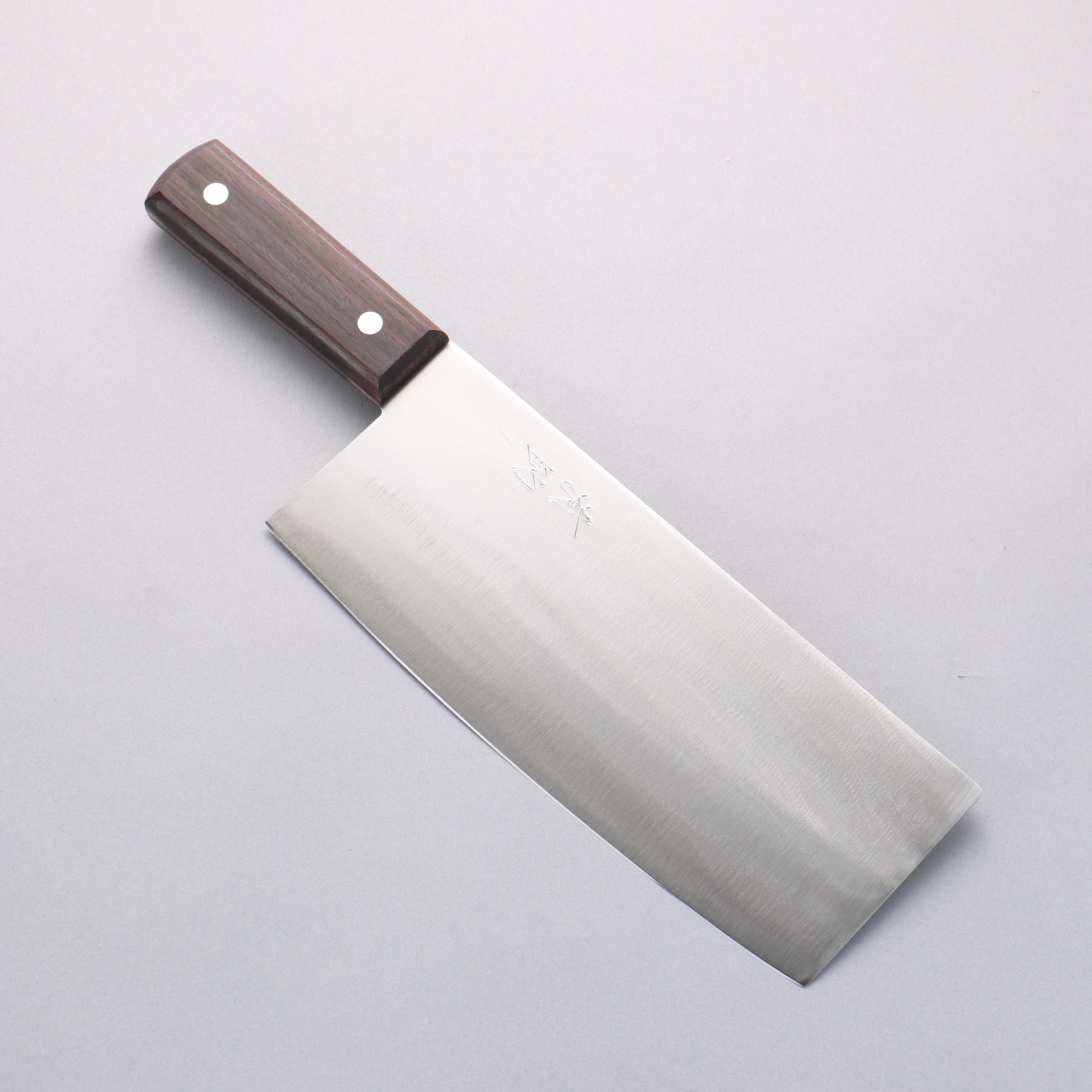 清助 全鋼 中華包丁 220mm 紫檀柄 – 清助刃物 Japan