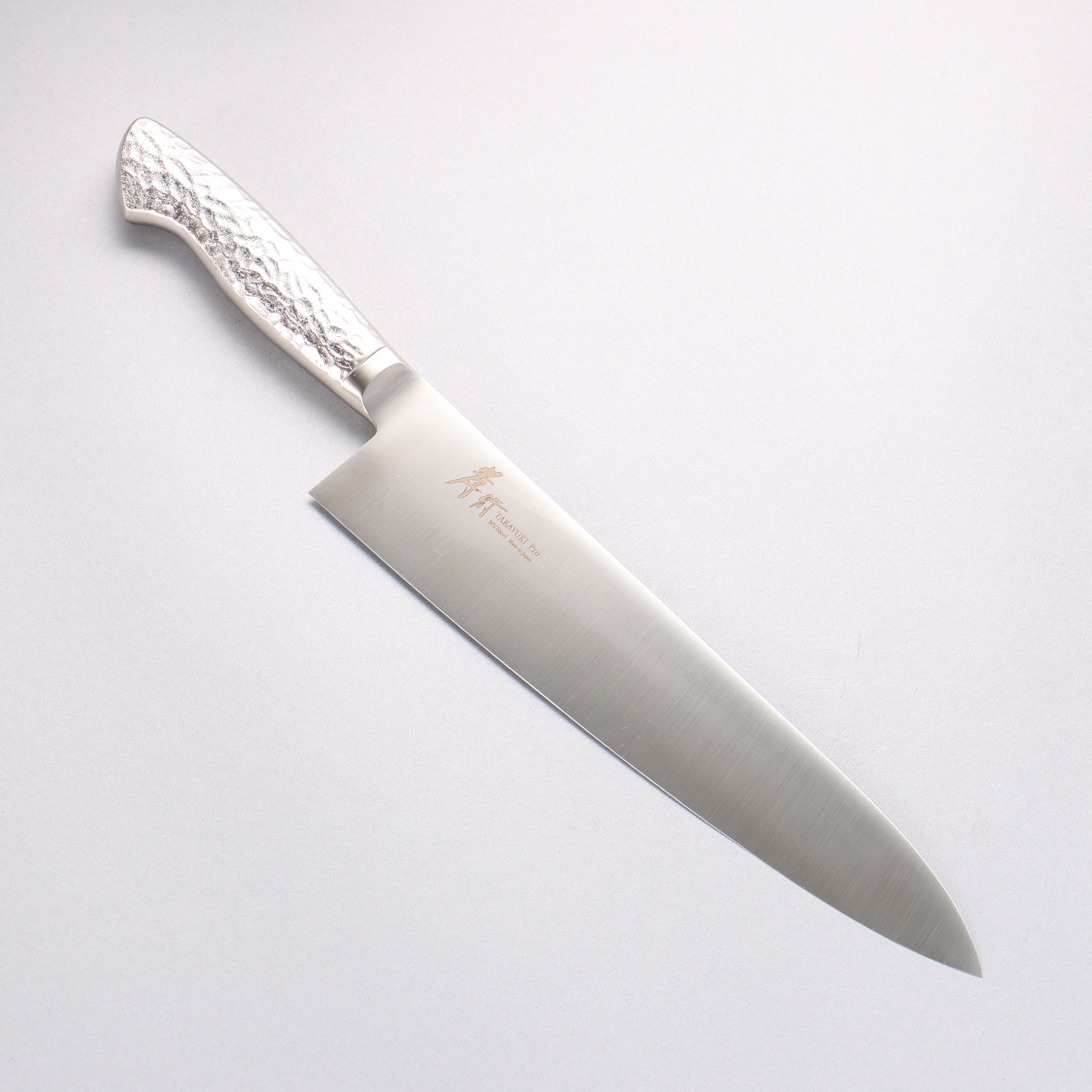 堺 孝行 INOXプロ モリブデン鋼 牛刀包丁 240mm – 清助刃物 Japan
