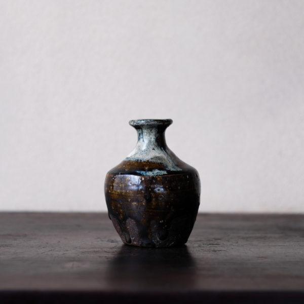 古唐津 海鼠釉広口壺 | 骨董と詩学 Antique & Poetics | 蛇韻律