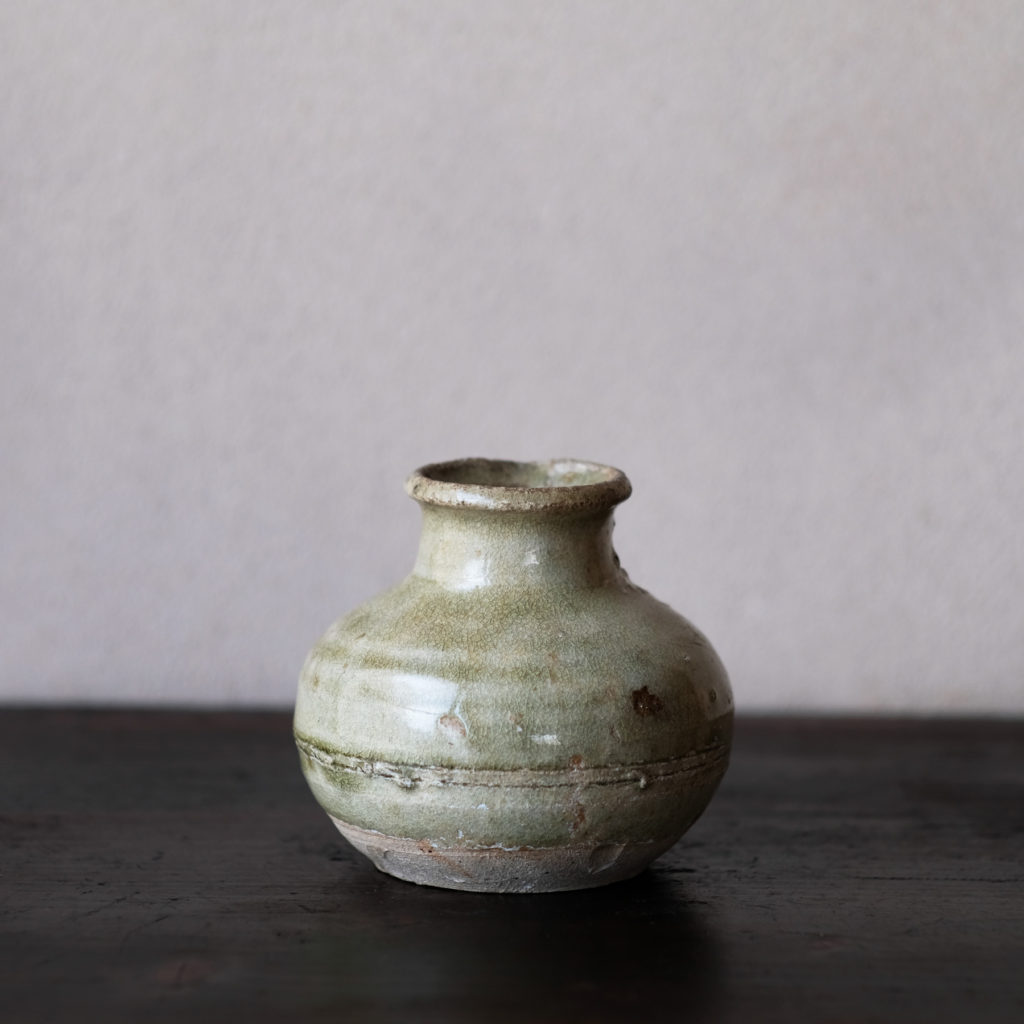 古瀬戸 灰釉鳶口小壺 | 骨董と詩学 Antique & Poetics | 蛇韻律