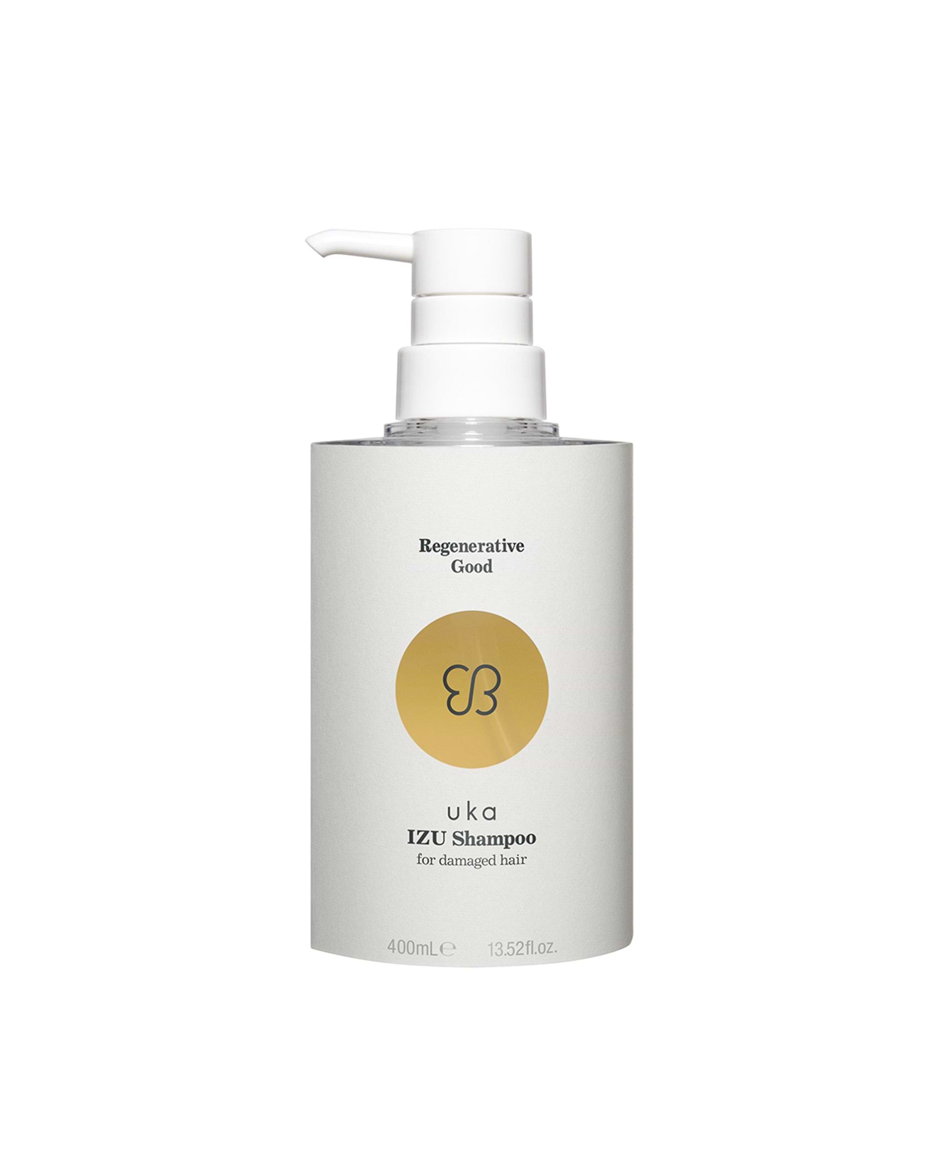 uka】イズシャンプー フォー ダメージヘアタイプ/100mL ボトル | ツヤ