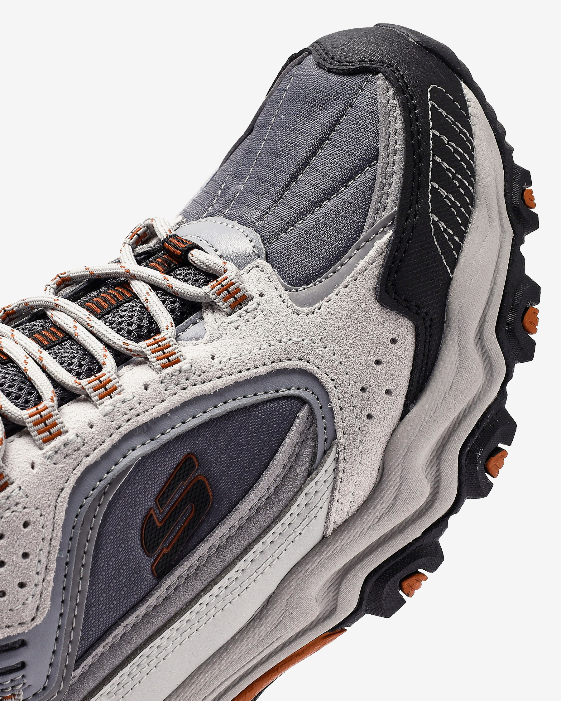 Skechers Stamina At - Vintage Stitch Erkek Gri Outdoor Ayakkabı
