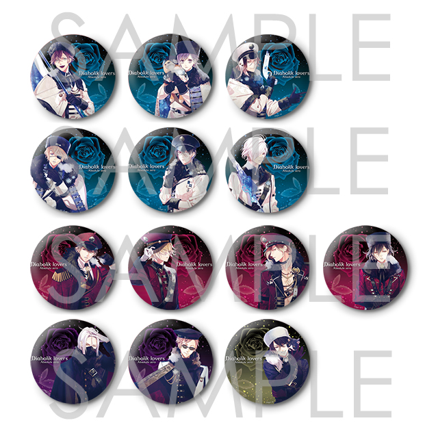 DIABOLIK LOVERS 氷血祭-絶対零度- SKiT Dolce限定 ビッグ缶バッジ