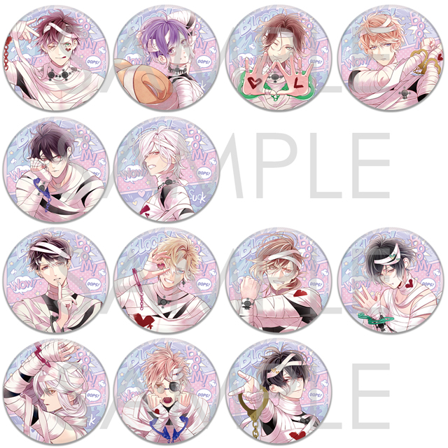 DIABOLIK LOVERS 包帯▽ラヴァーズ ビッグ缶バッジ | 乙女向け通販