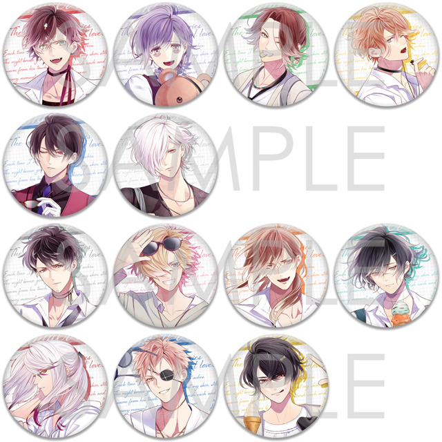 DIABOLIK LOVERS Summer of Lovers ビッグ缶バッジ | 乙女向け通販