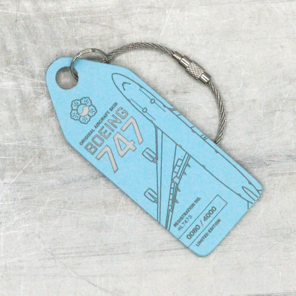 AVIATIONTAG B747 HL7473 Korean Air アビエーションタグ 大韓航空
