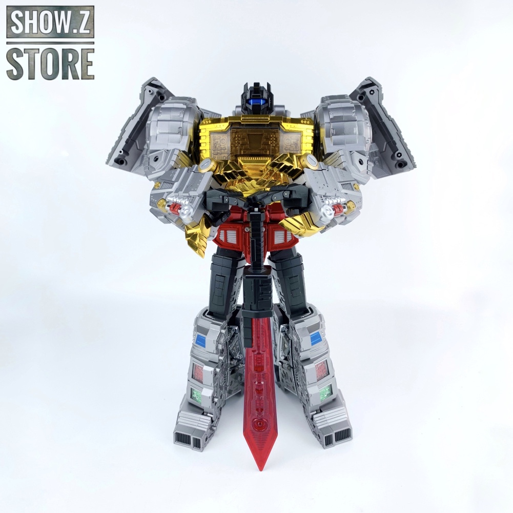 GigaPower GP HQ-01R HQ01R Superator Grimlock Dinobots Chrome